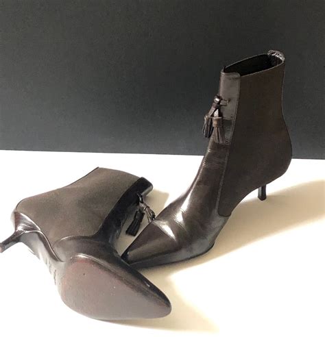 yves saint laurent ankle boots|saint laurent boots clearance.